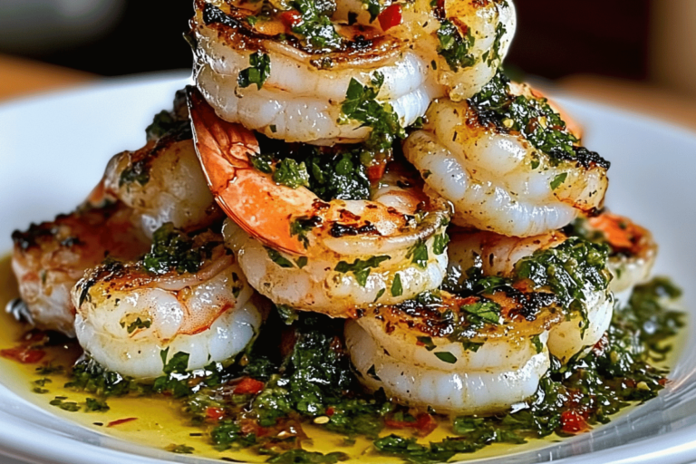 Grilled Shrimp with Chimichurri