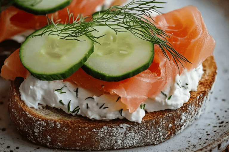 Smoked Salmon Toast