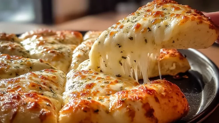 Cheesy Garlic Pizza Bread