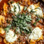 Crockpot Lasagna Soup