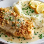 Lemon Garlic Chicken with Creamy Mashed Potatoes