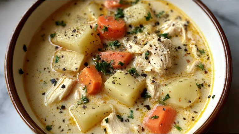 Quick & Easy Chicken Potato Soup