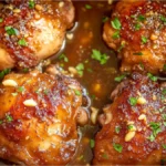 Slow Cooker Brown Sugar Garlic Chicken