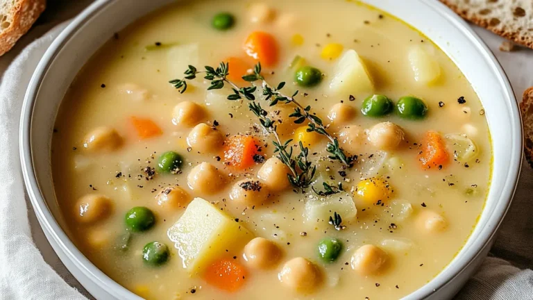 One-Pot Creamy Vegetable Soup