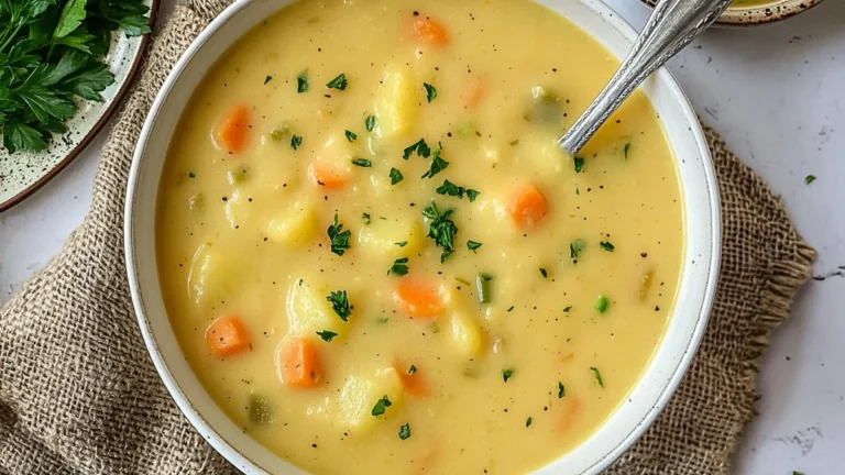 Creamy German Potato Soup