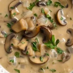 Vegan Cream of Mushroom Soup