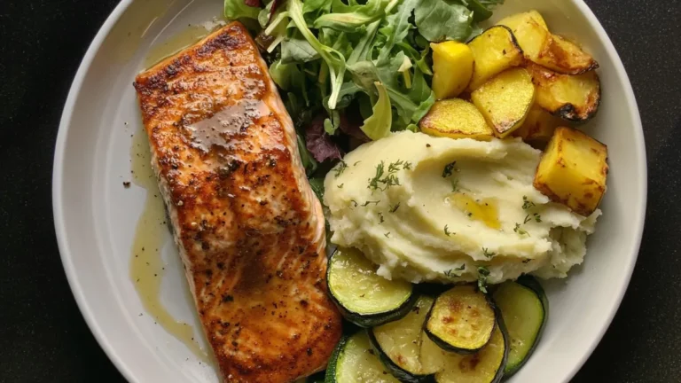 Salmon with Roasted Veggies