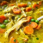 anti-inflammatory turmeric chicken soup