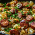 Sausage & Cabbage Stir Fry