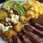 Garlic Pepper Steak & Protein-Packed Eggs