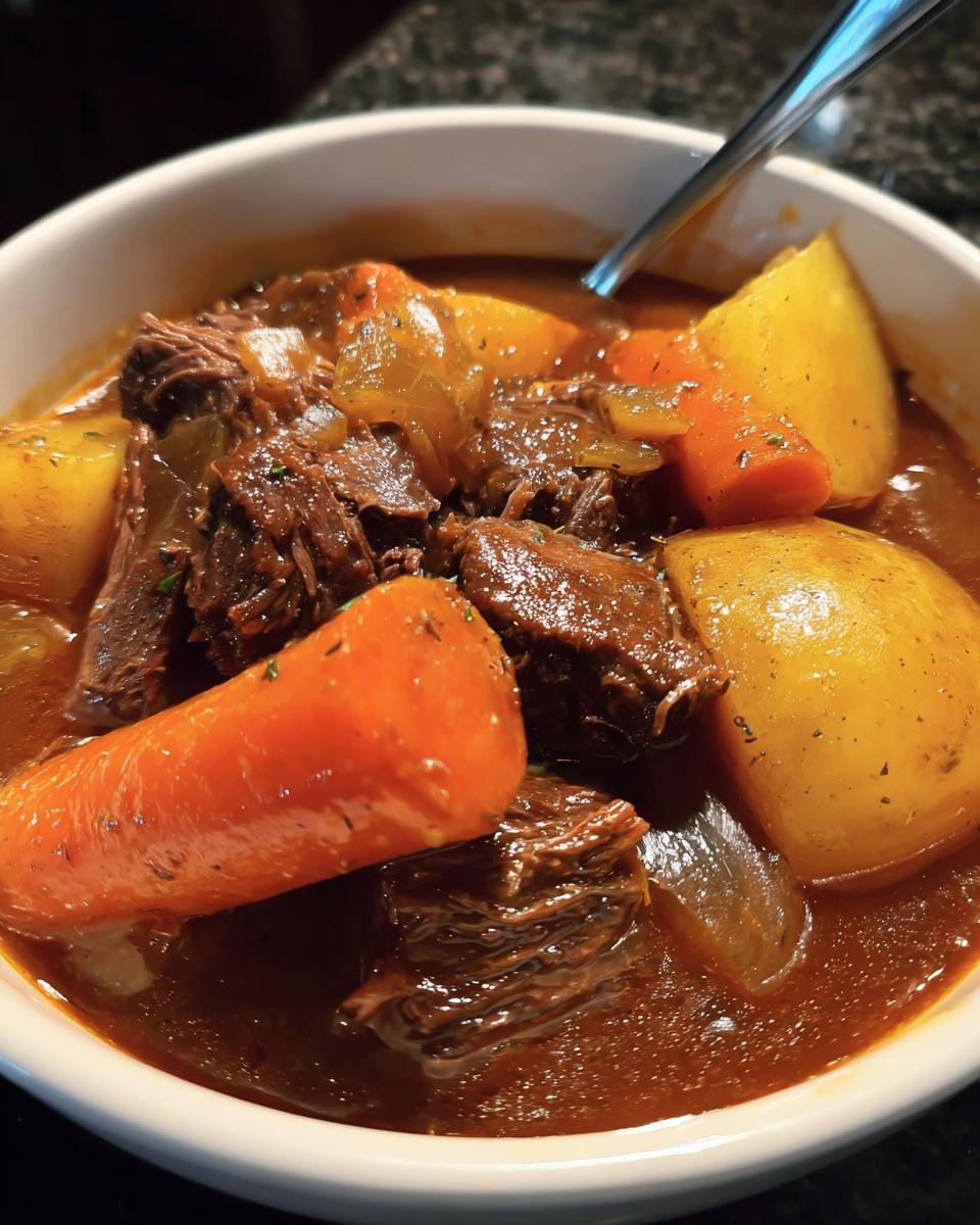 Chuck Roast Stew - detail 2