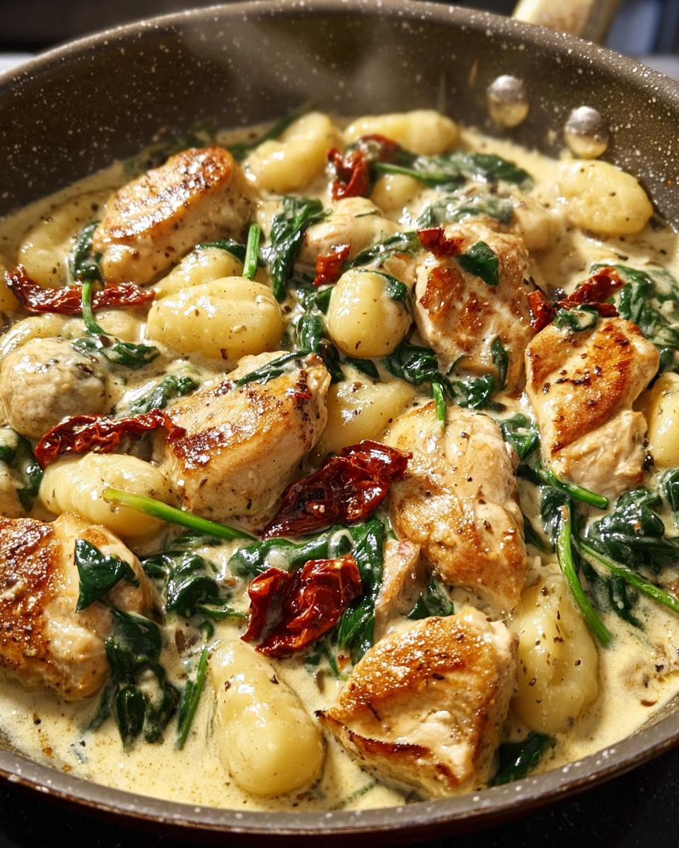 Creamy Chicken Gnocchi Skillet - detail 1