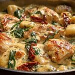Creamy Chicken Gnocchi Skillet