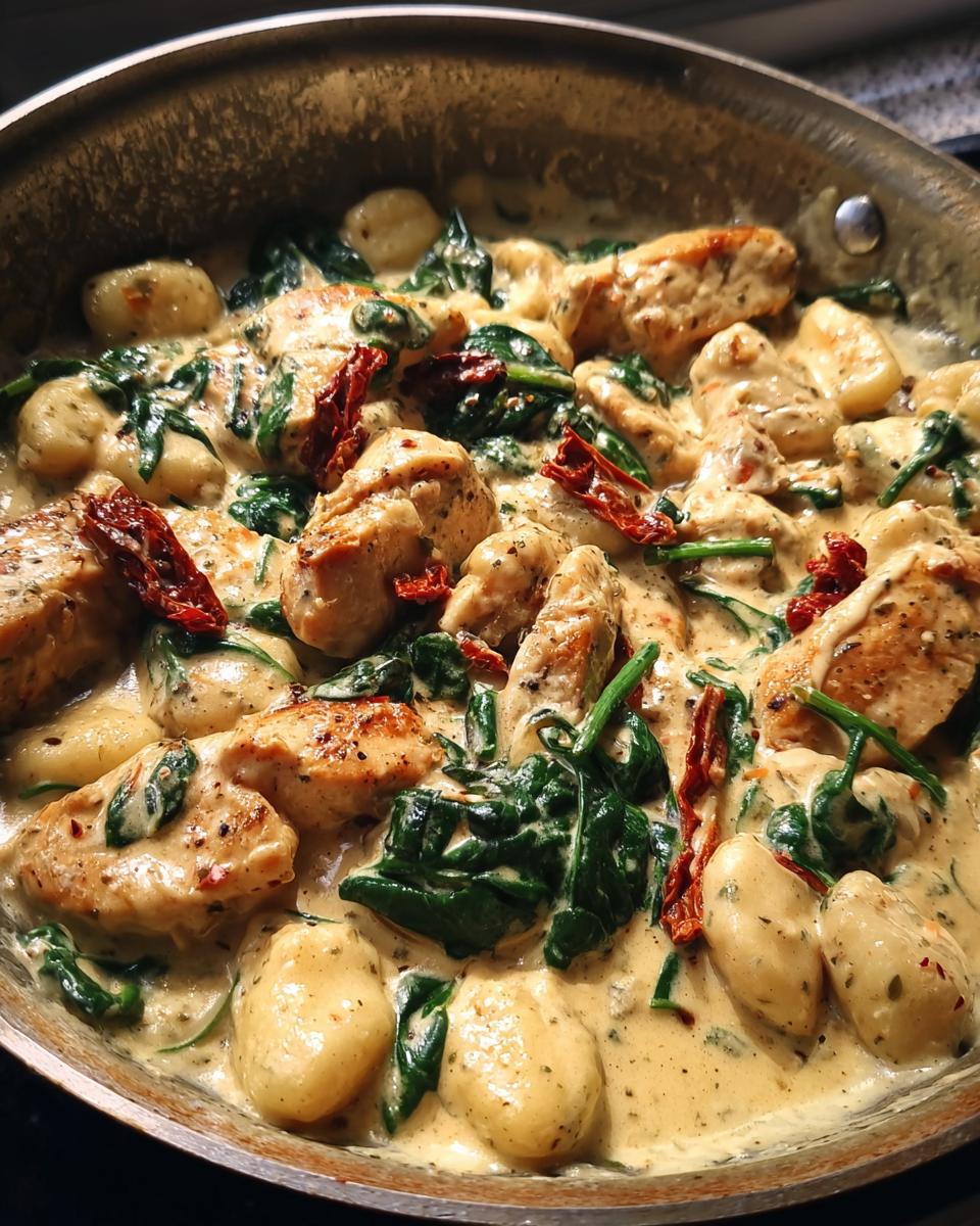 Creamy Chicken Gnocchi Skillet - detail 2