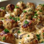 Creamy Chicken Meatballs