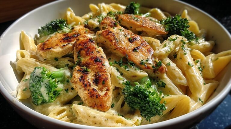Creamy Garlic Chicken Pasta