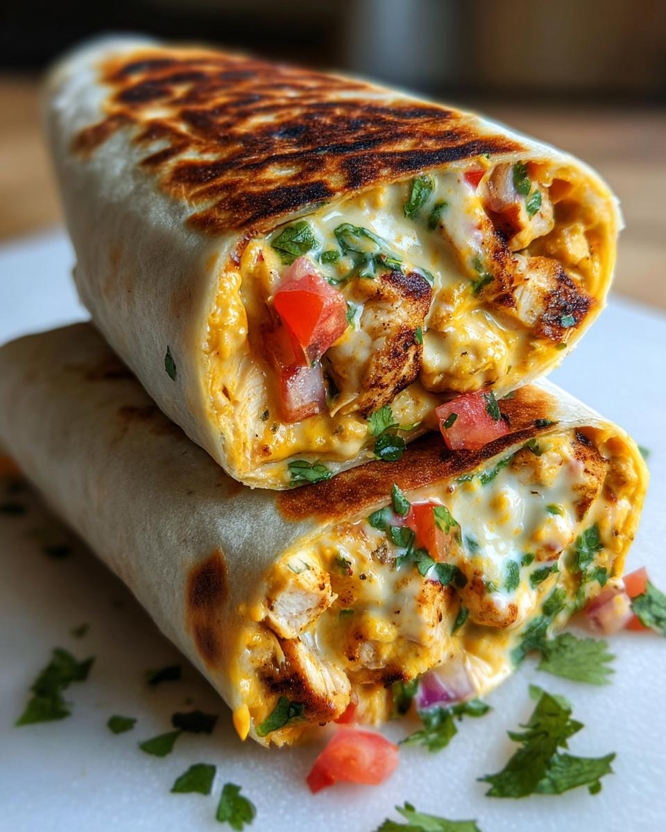 Grilled Chicken Burritos - detail 1