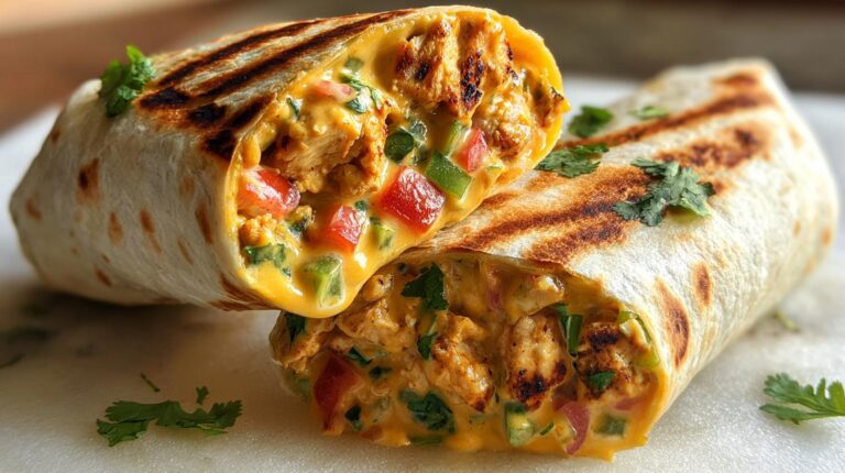 Grilled Chicken Burritos