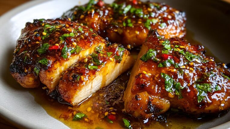 Hot Honey Baked Chicken