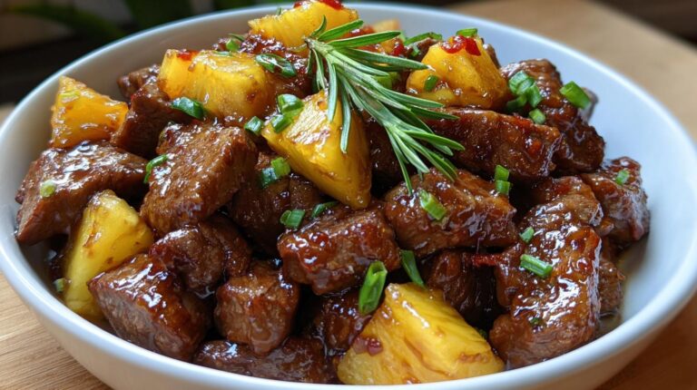 Pineapple Teriyaki Beef