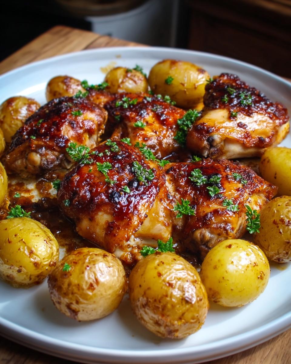Roasted Chicken and Potatoes - detail 2
