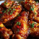 Sweet Spicy Chicken Wings