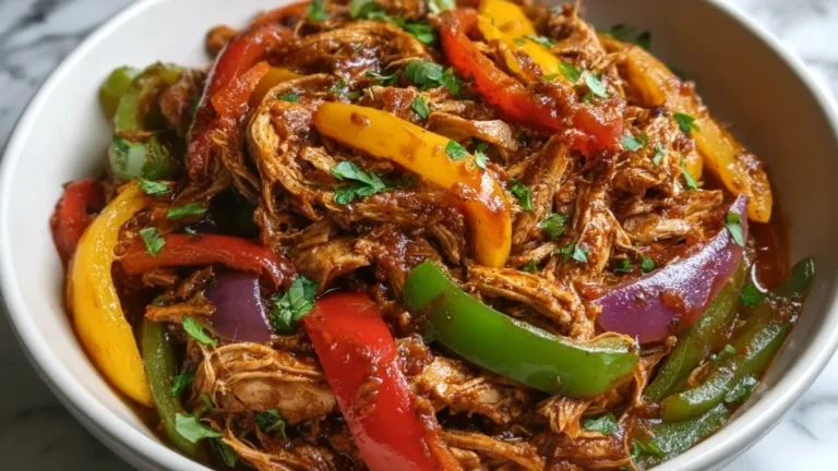 Easy crockpot fajitas