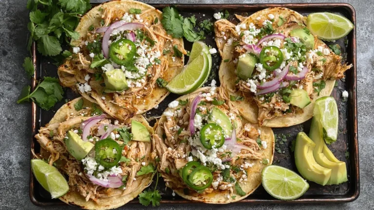 crockpot chicken tacos
