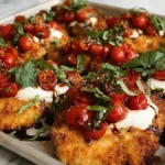 Crispy Parmesan-Basil Chicken Cutlets