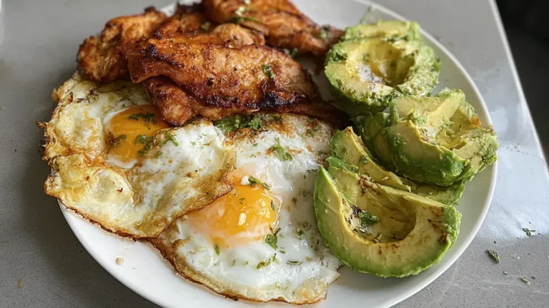 Spicy Chicken & Avocado Power Plate