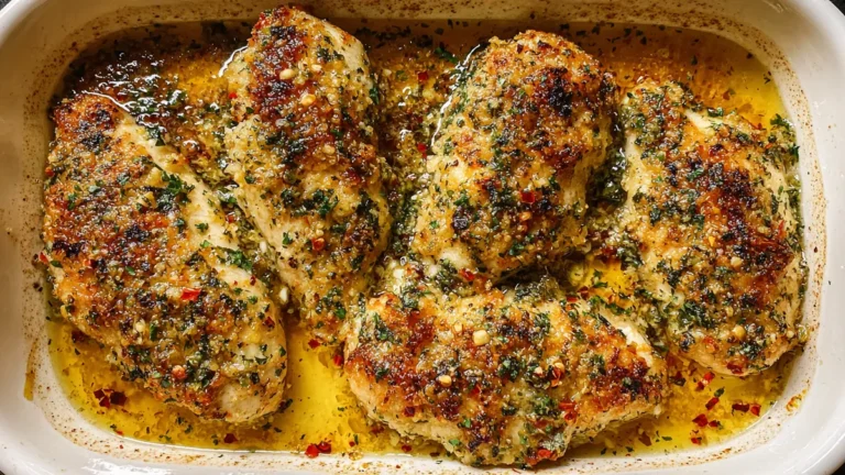 Garlic Parmesan Chicken Bake