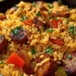 Cajun Sausage Rice Skillet