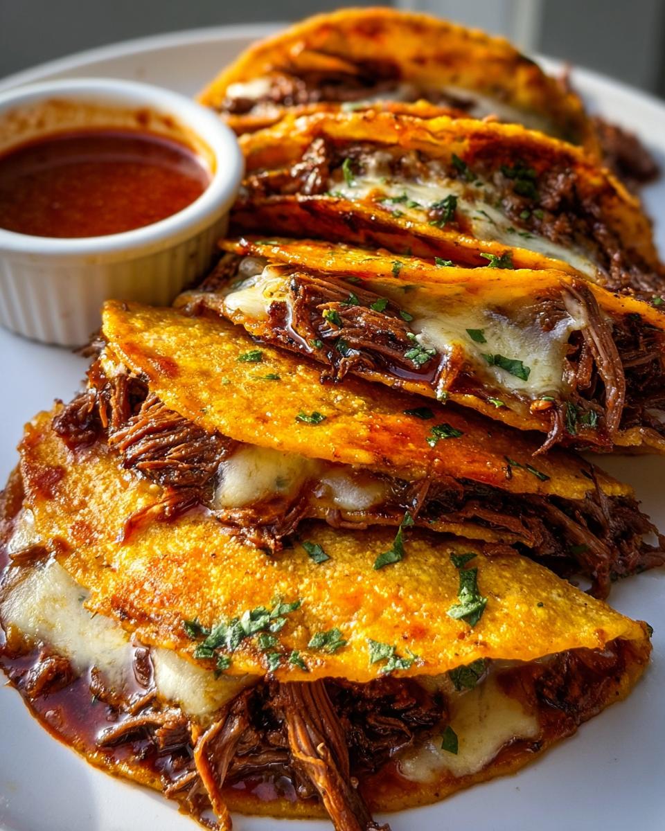Cheesy Birria Tacos - detail 1