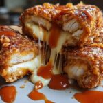 Cheesy Hot Chicken Melts