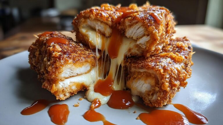 Cheesy Hot Chicken Melts