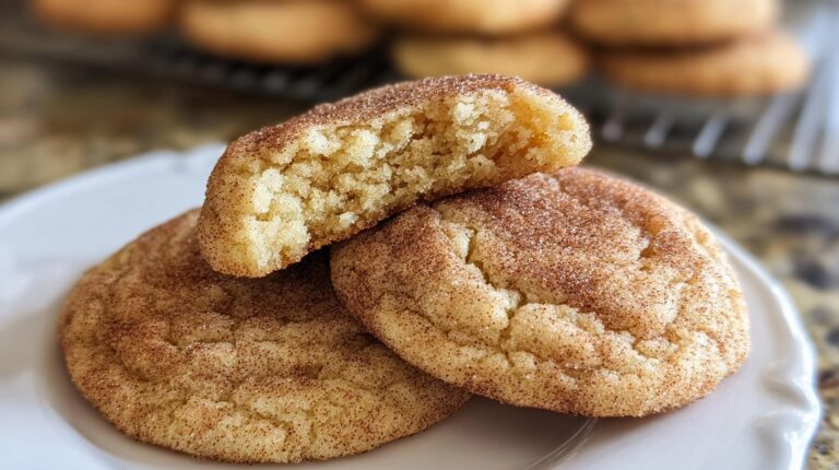 Chewy Snickerdoodle Cookies