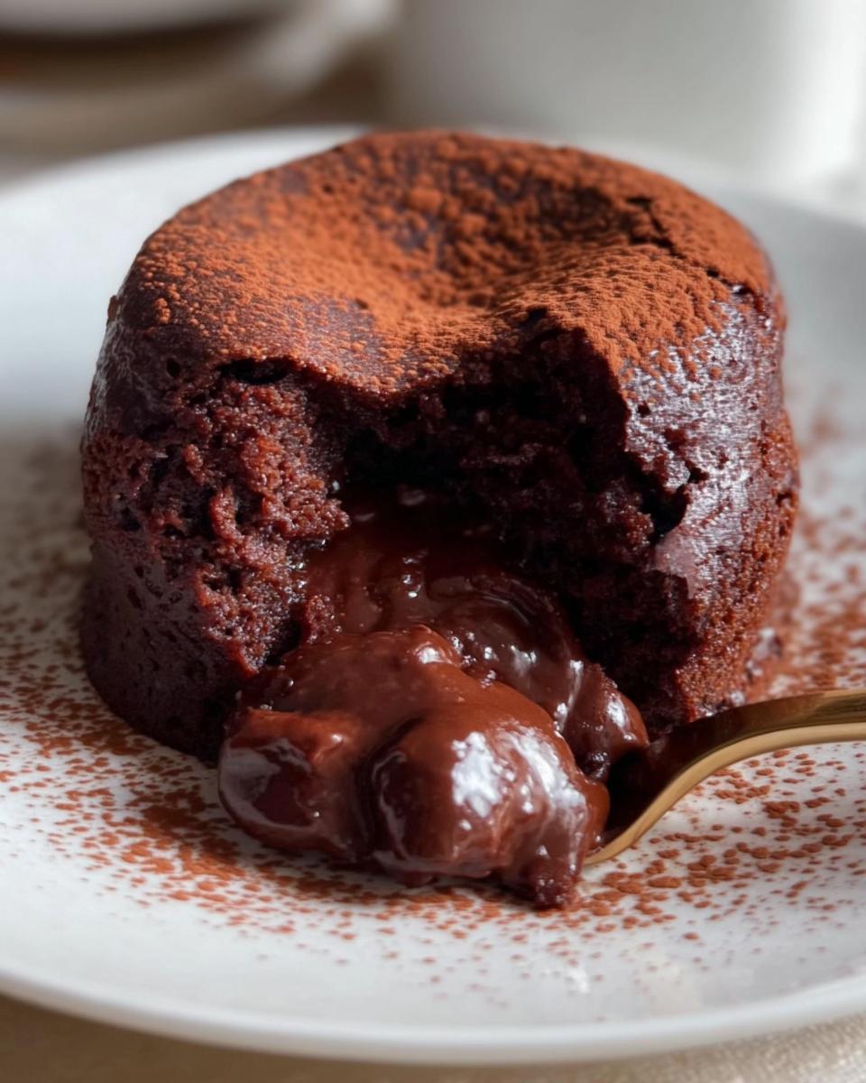Chocolate Lava Cake - detail 1