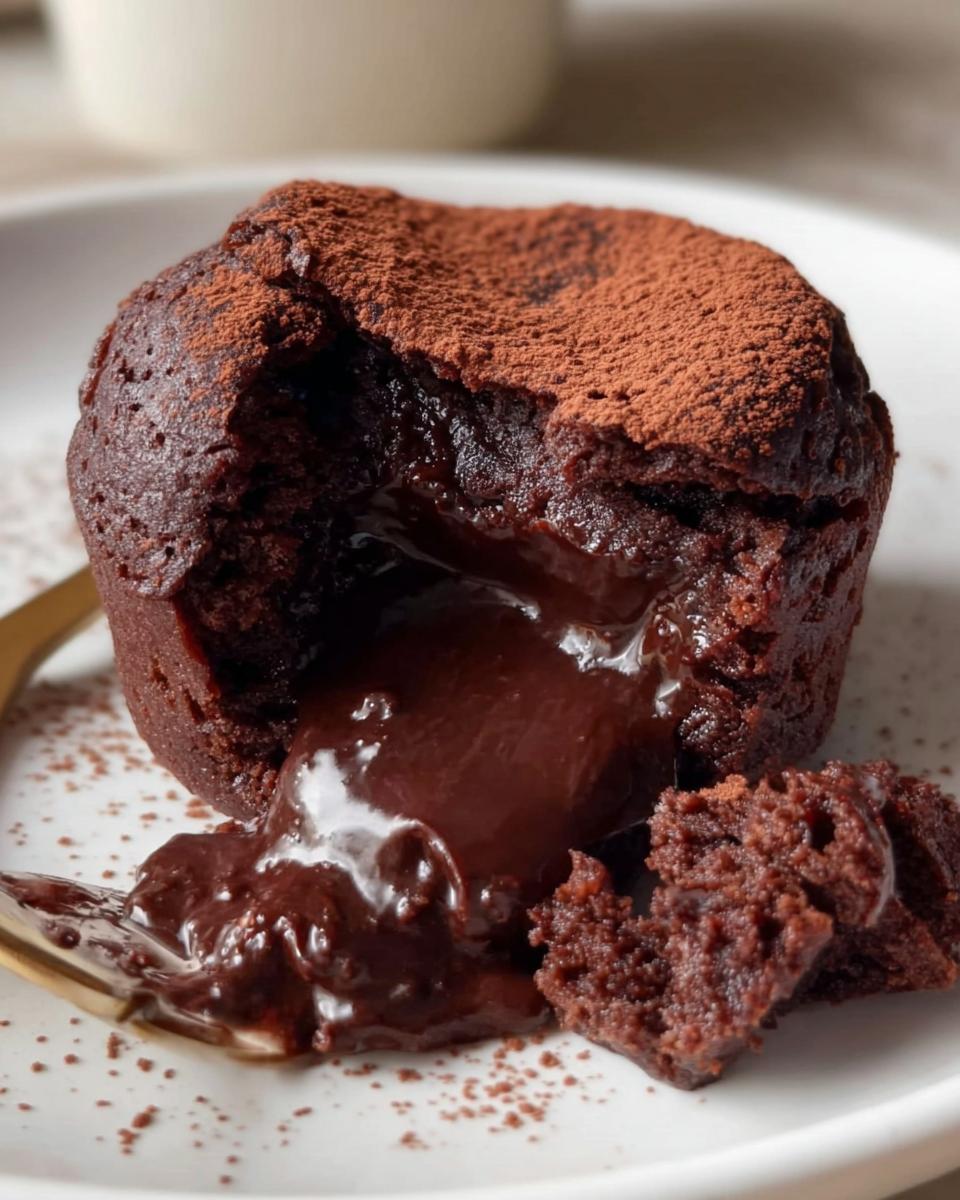 Chocolate Lava Cake - detail 2