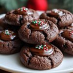 Chocolate Thumbprint Cookies