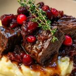 Cranberry Balsamic Beef Roast