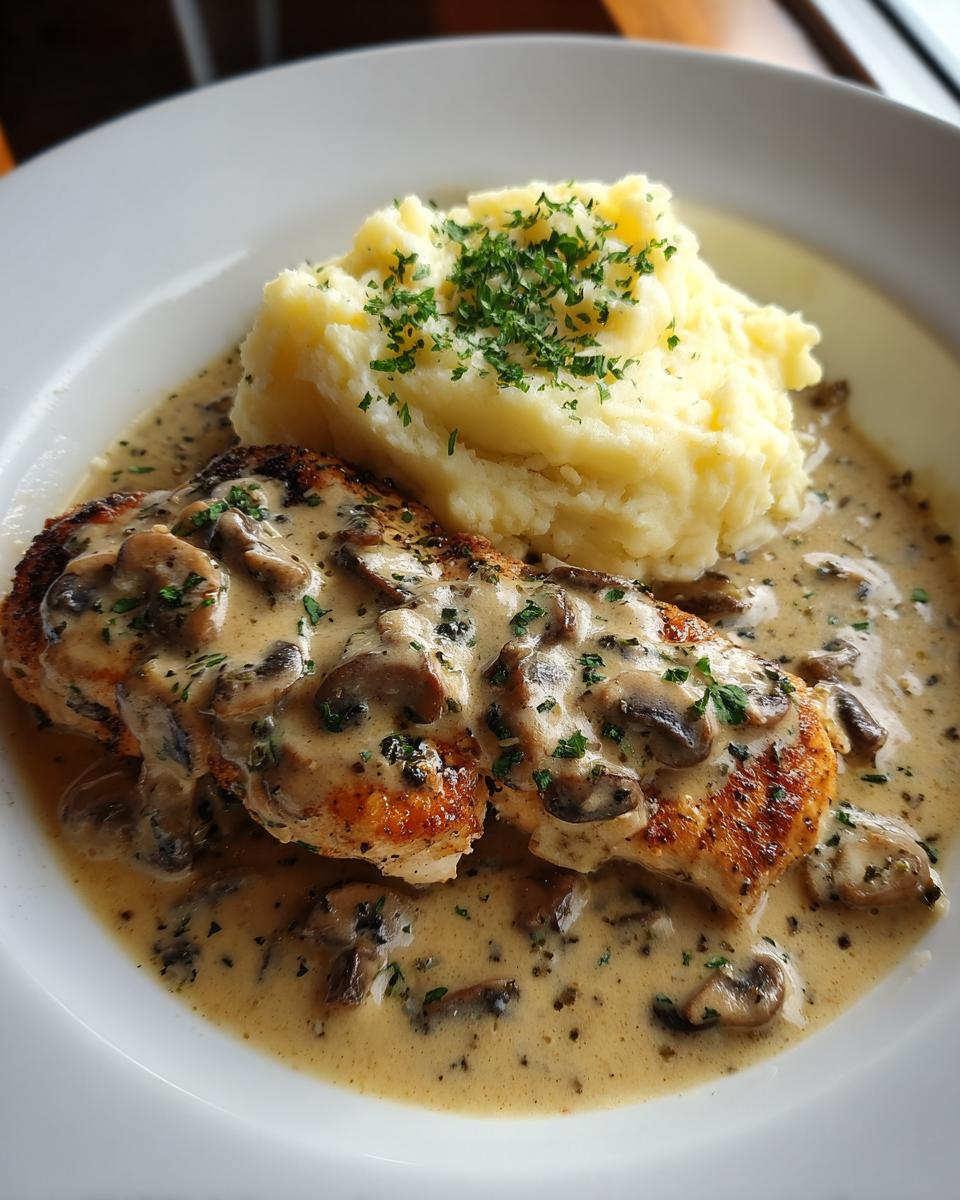 Creamy Mushroom Chicken - detail 1