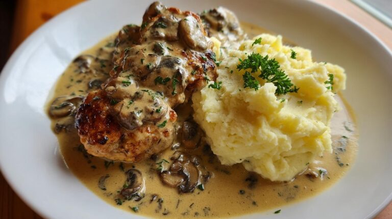 Creamy Mushroom Chicken