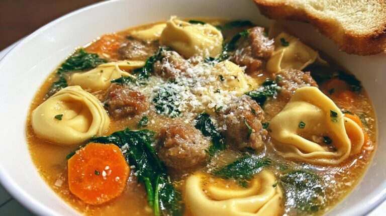 Creamy Tortellini Soup