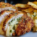 Crispy stuffed chicken recipe