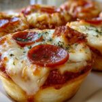 Deep Dish Crescent Roll Pizzas