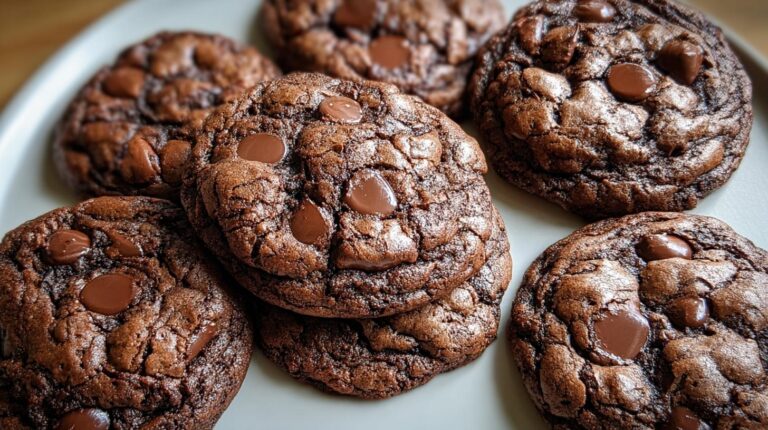 Double Chocolate Chip Cookies