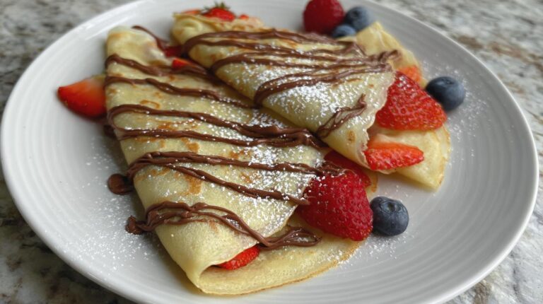 Easy Blender Crepes
