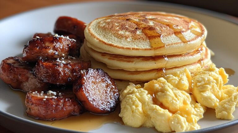 Fluffy Pancake Breakfast