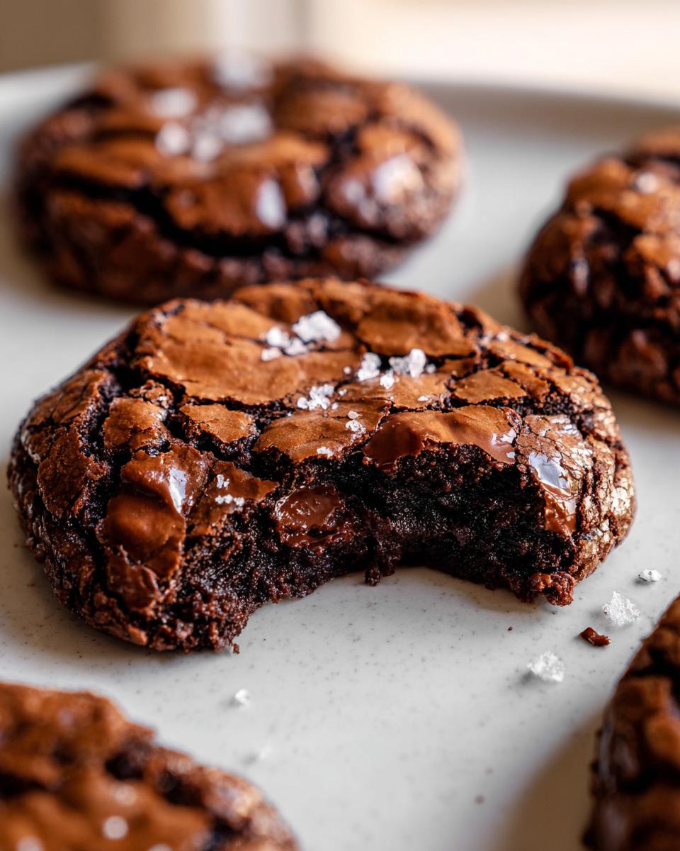 Fudgy Brookie Cookies - detail 1