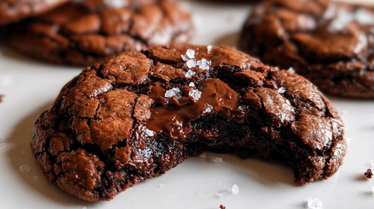 Fudgy Brookie Cookies